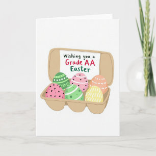 Grade Aa Easter Wishing Card