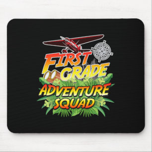 Grade Adventure Squad - Safari Theme Teacher Team  Mouse Pad