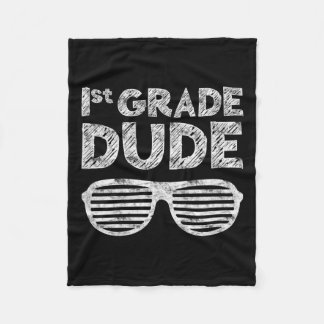Grade Dudefirst Grade Back To School  Fleece Blanket