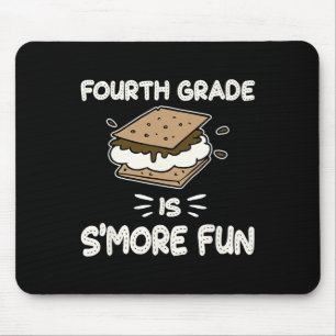 Grade Is S'more Fun Back To School Teacher Kids Mouse Pad