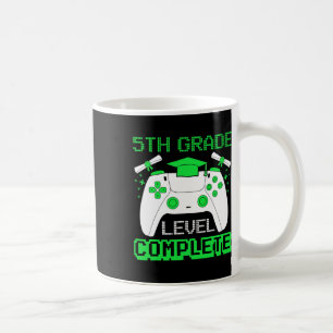 Grade Level Complete Gamer 5th Grade Graduation Gi Coffee Mug