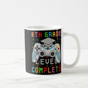 Grade Level Complete Gamer Cl Of 2024 Graduation Coffee Mug