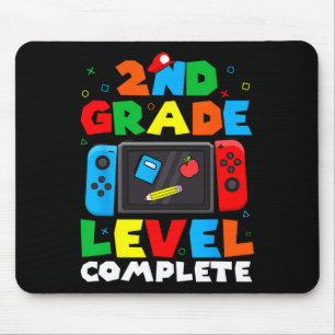 Grade Level Complete Video Game Last Day Of School Mouse Pad