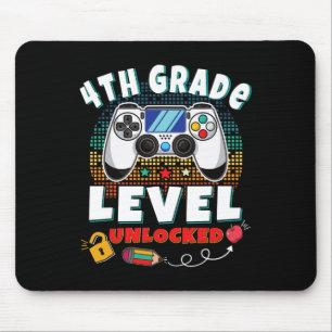 Grade Level Unlocked Video Game Back To School Gam Mouse Pad