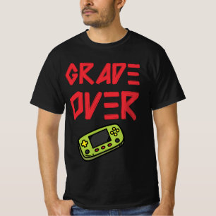 Grade Over : Funny Graduation in Games Style 2024 T-Shirt