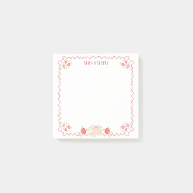 Grade School Teacher Post-it Notes (Front)