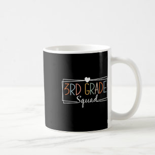 Grade Squad Teachers Kids 3rd Grade Back To School Coffee Mug