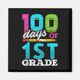 Grade Student 100th Day Gift 100 Days Of School Magnet