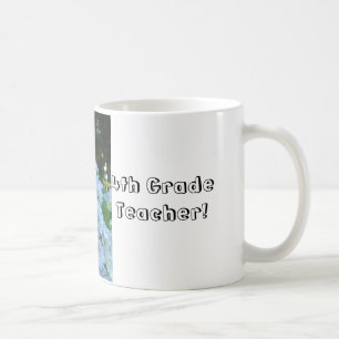 Grade Teacher cup Mugs gifts Teachers Hydrangeas