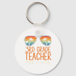 Grade Teacher Off Duty Sungles Beach Teacher Summe Key Ring