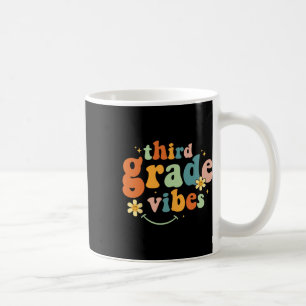 Grade Vibes 3rd Grade Team Retro 1st Day Of School Coffee Mug