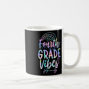 Grade Vibes Back To School Tie Dye Teachers Studen Coffee Mug