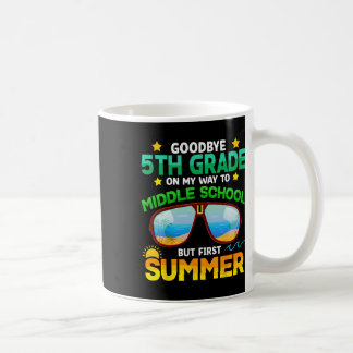 Grade Way To Middle School Grade First Summer Grad Coffee Mug
