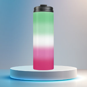 Gradient Abrosexual Pride Flag  Thermal Tumbler