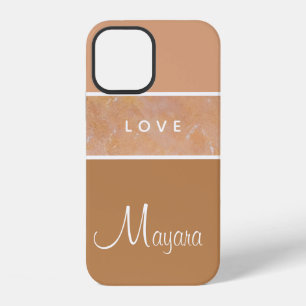 Gradient Beige Phone Case for Girls