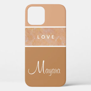 Gradient Beige Phone Case for Girls