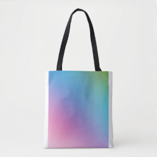 Gradient Blue-Rose Trend Tote Bag