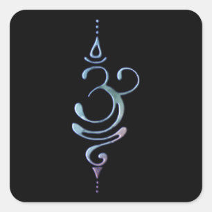 Gradient Breathe Square Sticker