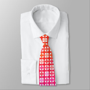  gradient , chequered gradient ,ombre  tie