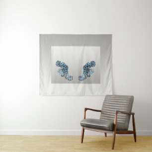 Gradient Cloud - deep to light Seasonal Moods Tapestry