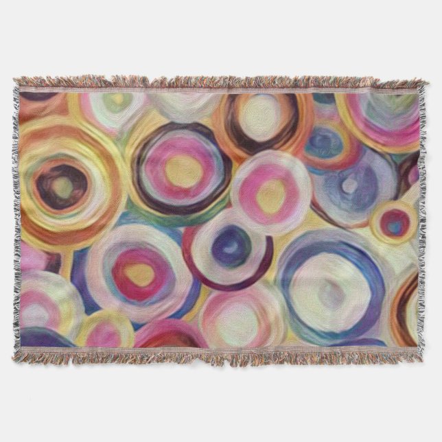 Gradient colour, rough texture background. throw blanket (Front)