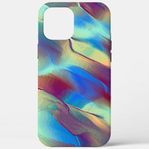 Gradient coloured rocky dune with soft bright iPhone 12 pro max case