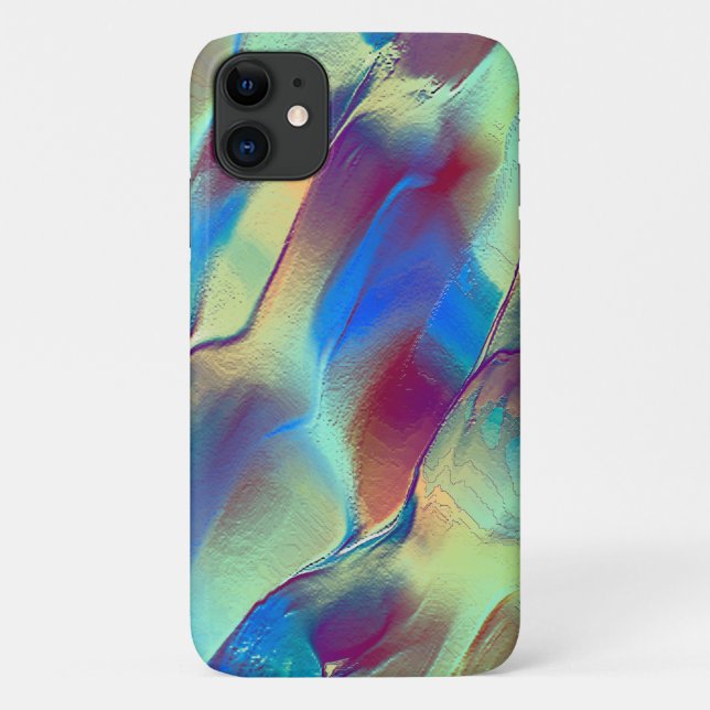 Gradient coloured rocky dune with soft bright Case-Mate iPhone case (Back)