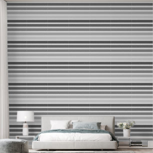 Gradient Colours Horizontal Striped Wallpaper