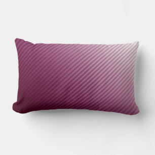 Gradient Cool Stylish Trendy Modern Stripe Pattern Lumbar Cushion