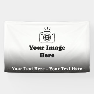 Gradient Custom Text and Image Banner