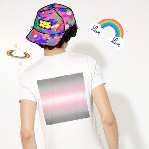 Gradient Demigirl Pride Flag – Demigirl Flag T-Shirt