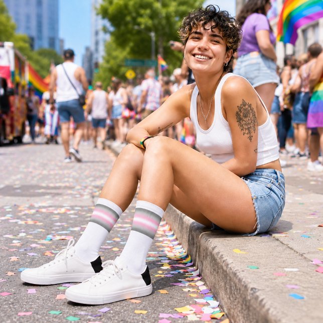 Gradient Demigirl Pride Flag Socks (Creator Uploaded)