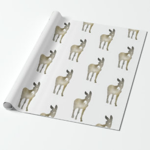 Gradient Donkey Wrapping Paper