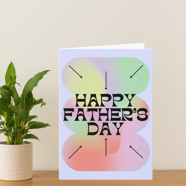 Gradient Father's Day Card (Creator Uploaded)