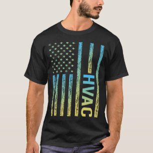 Gradient Flag HVAC T-Shirt
