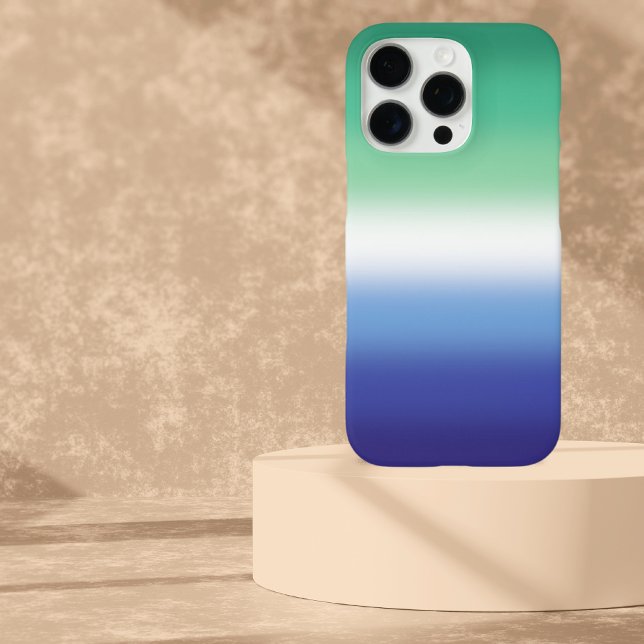 Gradient Gay MLM Pride Flag – Colourful MLM Flag Case-Mate iPhone Case (Creator Uploaded)