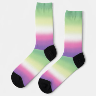Gradient Genderfae Pride Flag Socks