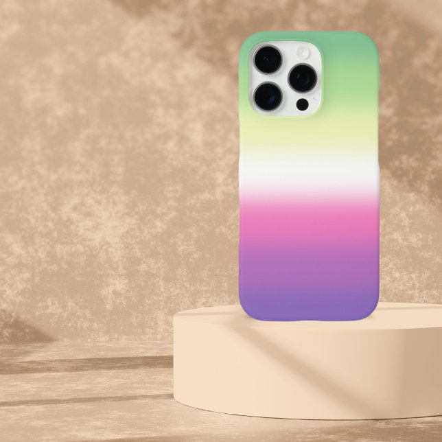 Gradient Genderfea Pride Flag – Genderdoe Flag  Case-Mate iPhone Case (Creator Uploaded)