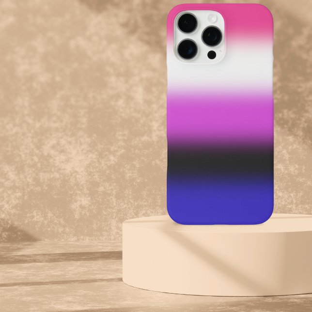 Gradient Genderfluid Pride Flag – Genderfluid Flag Case-Mate iPhone Case (Creator Uploaded)