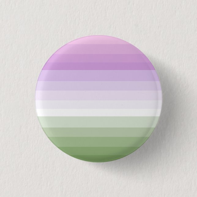 Gradient Genderqueer Pride Flag Button (Front)