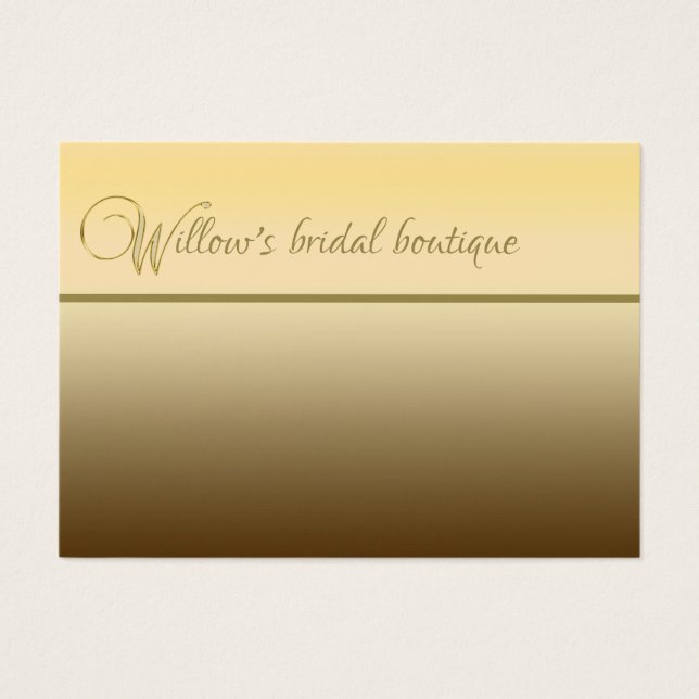 Gradient Gold and Gold Colour Alphabet Letter W (Front)