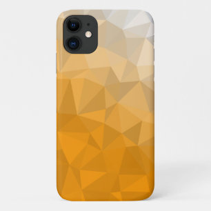 Gradient Golden Polygonal iPhone 11 Case