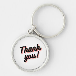 Gradient Gratitude Keychain