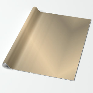 Gradient grayish gold wrapping paper
