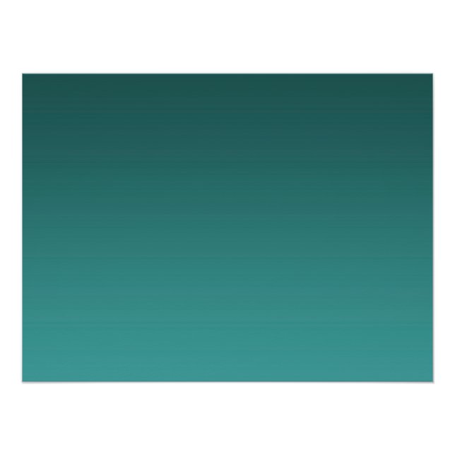 Gradient Green - light to deep | Mood Background | Poster (Front)