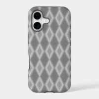 Gradient grey diamond shapes