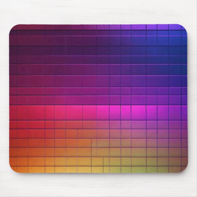 Gradient Harmony Design Mouse Pad (Front)