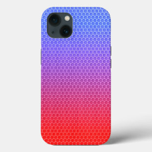 Gradient Honeycomb iPhone 13 Case