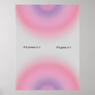 Gradient | Inspirational & decorative art Poster