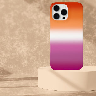 Gradient Lesbian Pride Flag – Lesbian Flag iPhone 16 Pro Max Case
